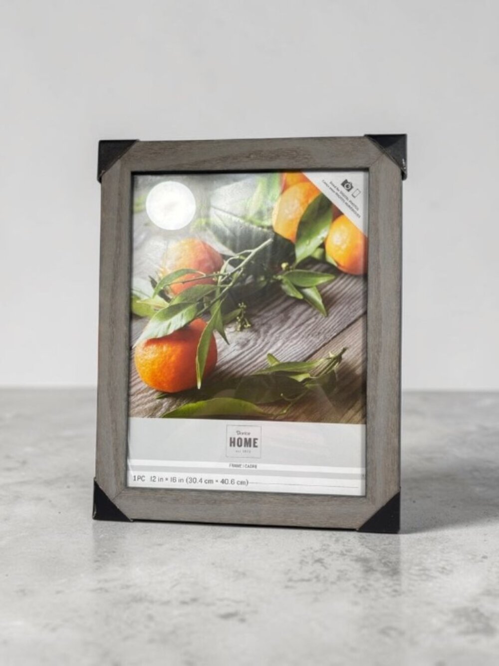 NWT Darice Home Distressed Gray 12 x 16 Wood Picture Frame Farmhouse Gallery